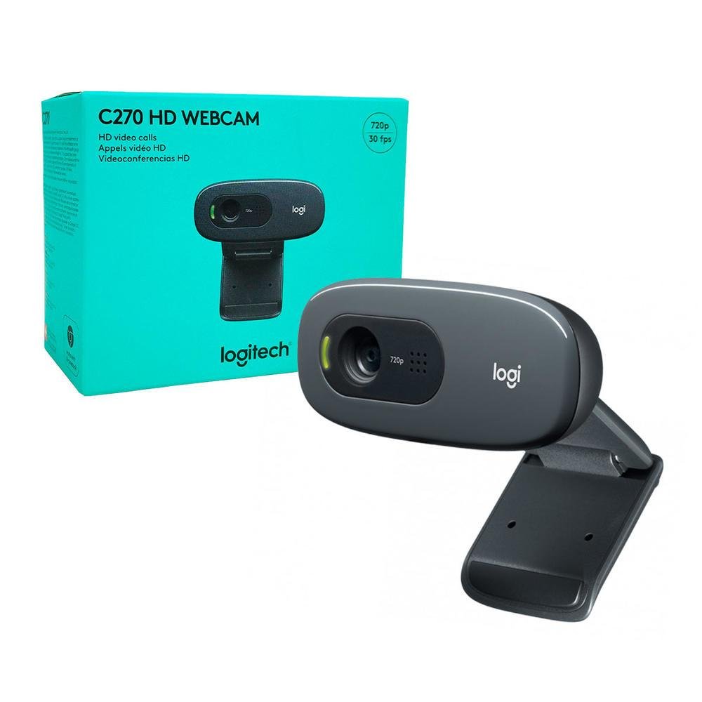 Webcam Logitech C270 HD 720p