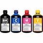 Kit Tinta Para Impressoras L3150 L3250 L3110 L3210 L1250 L5190 L5290 Refil 544 Kit 4x250ml