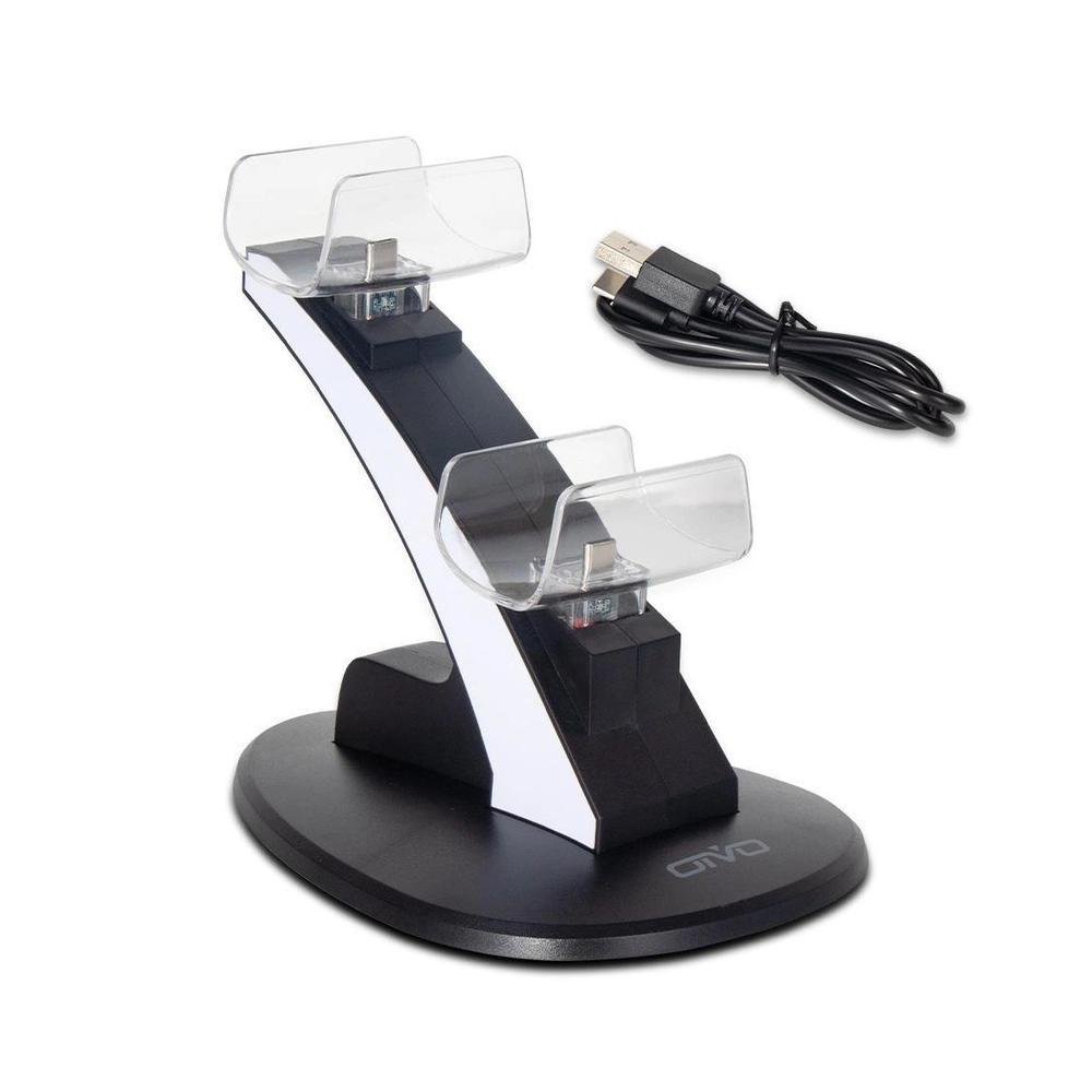 Base Gamme Carregadora De Controle Joystick Ps5, Compatível
