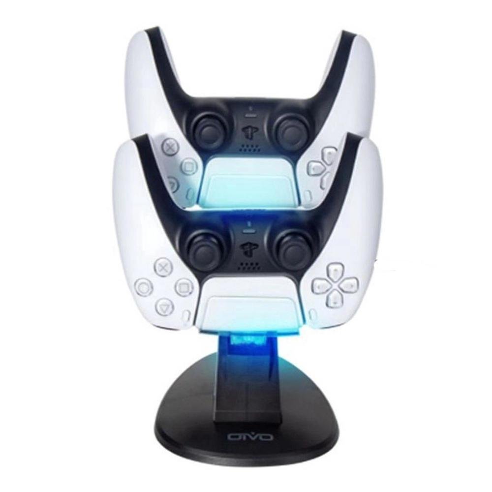 Base Gamme Carregadora De Controle Joystick Ps5, Compatível