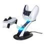 Base Gamme Carregadora De Controle Joystick Ps5, Compatível