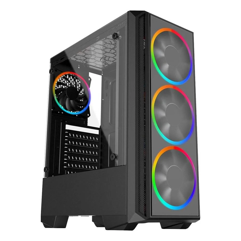 Pc Gamer Completo 3green Force Amd Ryzen 5 16GB Ddr4 Placa De Vídeo Radeon Rx SSD 480GB Monitor 20´´ 75hz Fonte 500w 3gfo-032 - view 4