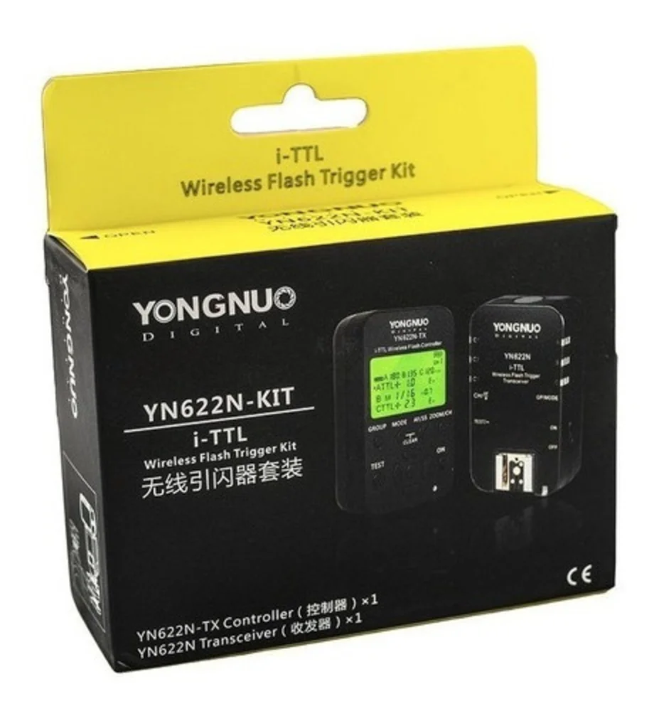 Rádio Flash Yongnuo Yn622n Ittl Para Nikon KaBuM