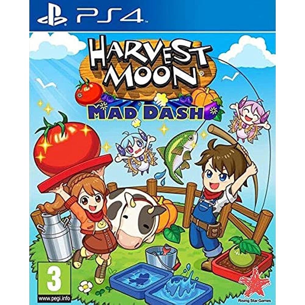 Jogo Harvest Moon,Mad Dash, Ps4