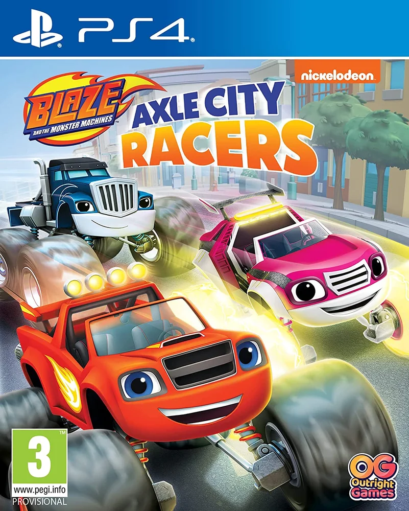Jogo Blaze And The Monster Machines: Axle City Racers, PS4 Jogo Blaze And The Monster Machines: Axle City Racers, PS4