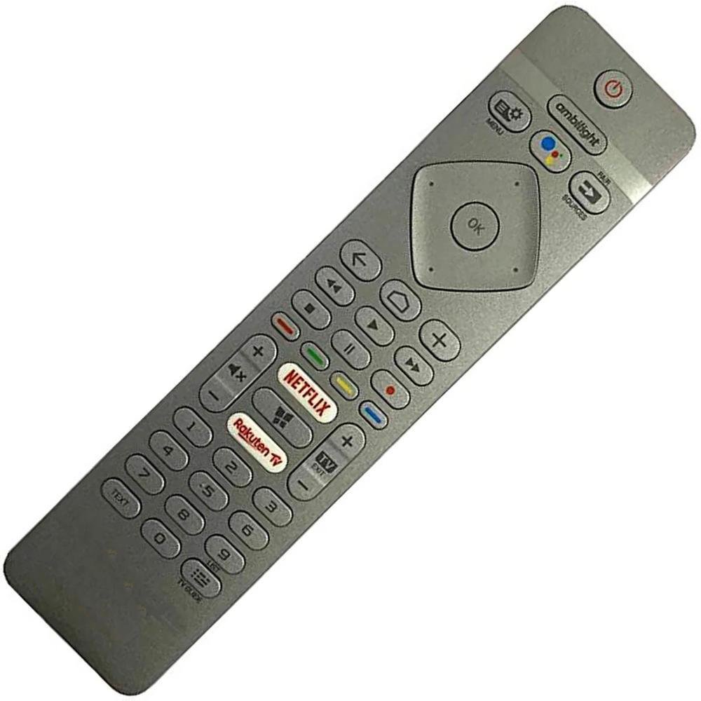 Controle Remoto Tv Philips Com Rakuten 43pus6704 Compatível Controle Remoto Tv Philips Com Rakuten 43pus6704 Compatível