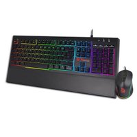 Kit Teclado E Mouse Gamer Thermaltake Challenger Elite, RGB - Cm-Cel-Wlxxmb