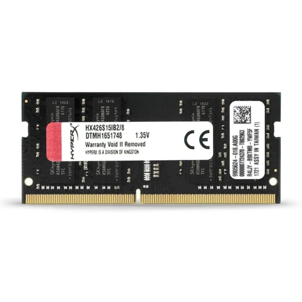 Memória 8GB Note Hyperx Kingston DDR4 2666 KaBuM
