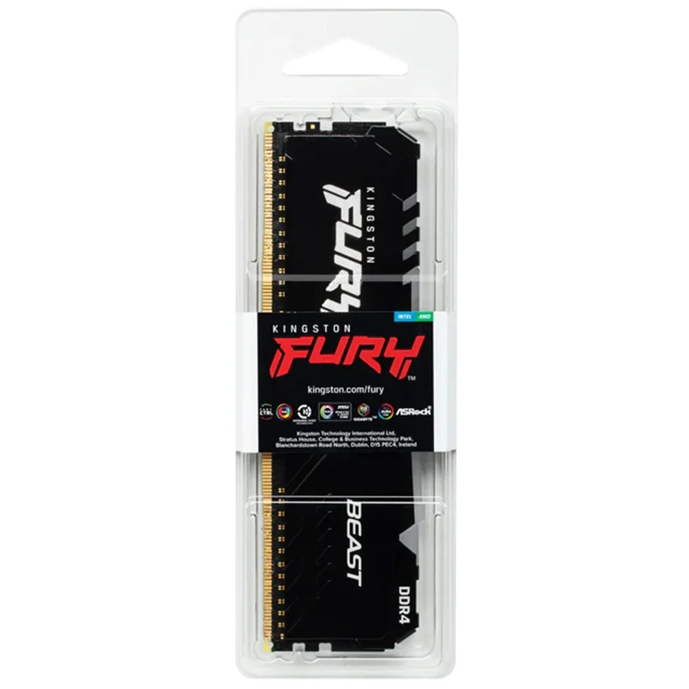 Memória Kingston 32GB DDR4 2666mhz Fury Black