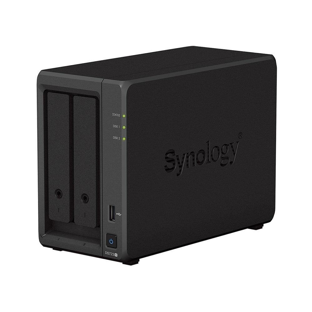 Storage NAS Synology DS723 2 Baias Torre KaBuM