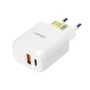 Carregador de Tomada Vinik 38w, 1 Saída USB 12v, 1.5a, Quick Charge (18w), E 1 Saída Tipo C, 12v, 1.67a, (20w)