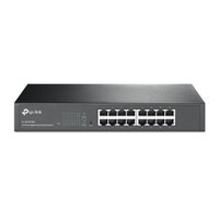 Switch TP-Link, 10/100/1000Mbps, Gigabit, 16 portas - TL-SG1016DE