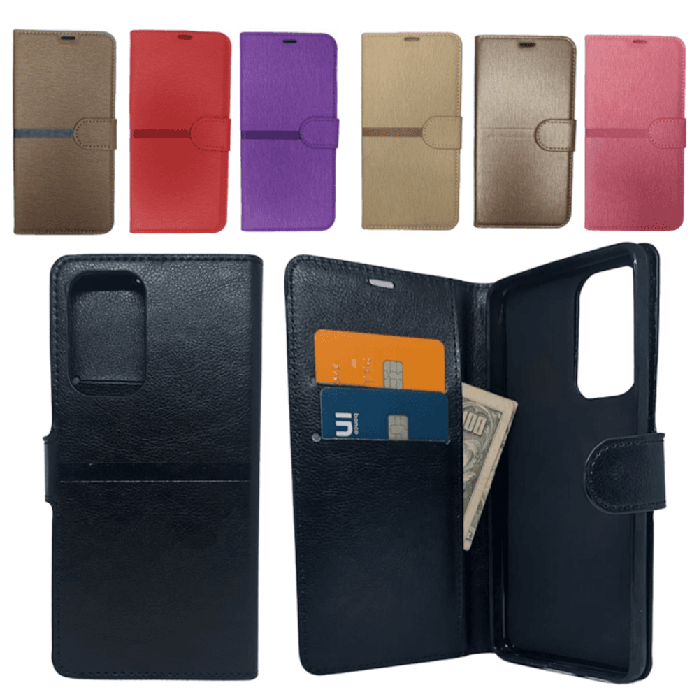 Capa Carteira, Para Samsung Galaxy A53 (tela De 6.5), Capinha Case Cor:vermelha