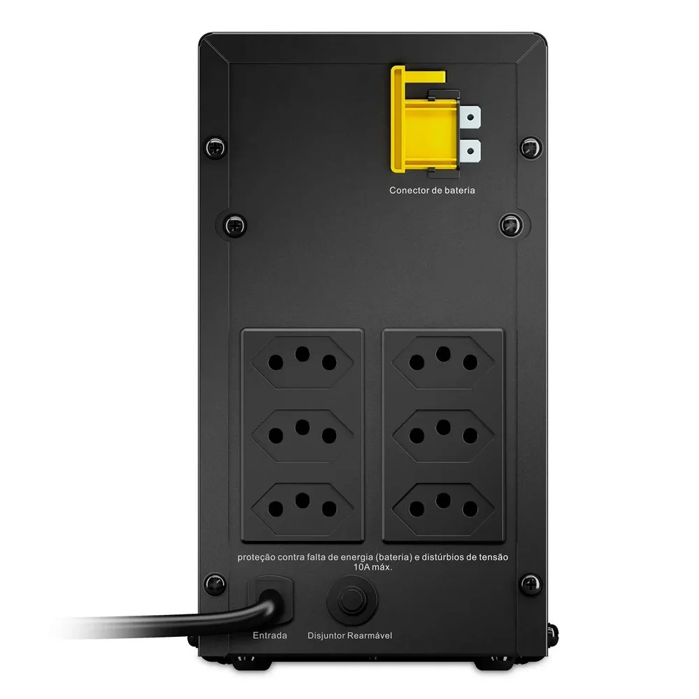 Nobreak Apc Back-ups Tower 1200va 110/220v Saída 127v 6x Nbr Bvx1200bi-br