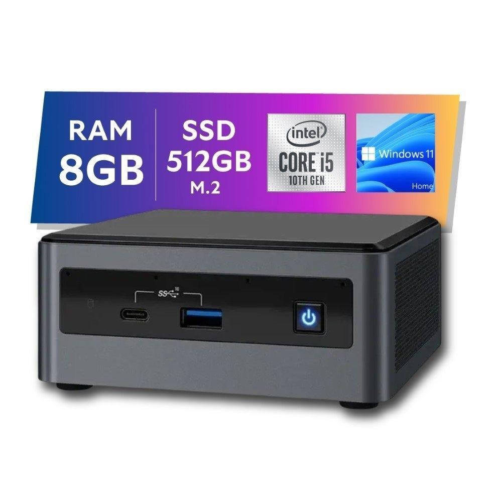 Mini Computador Intel DDR4 SSD UHD Intel 600