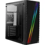 Gabinete Gamer Aerocool Streak V1 Frontal, Mid Tower, RGB, Lateral Acrílico - 78121