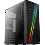 Gabinete Gamer Aerocool Streak V1 Frontal, Mid Tower, RGB, Lateral Acrílico - 78121