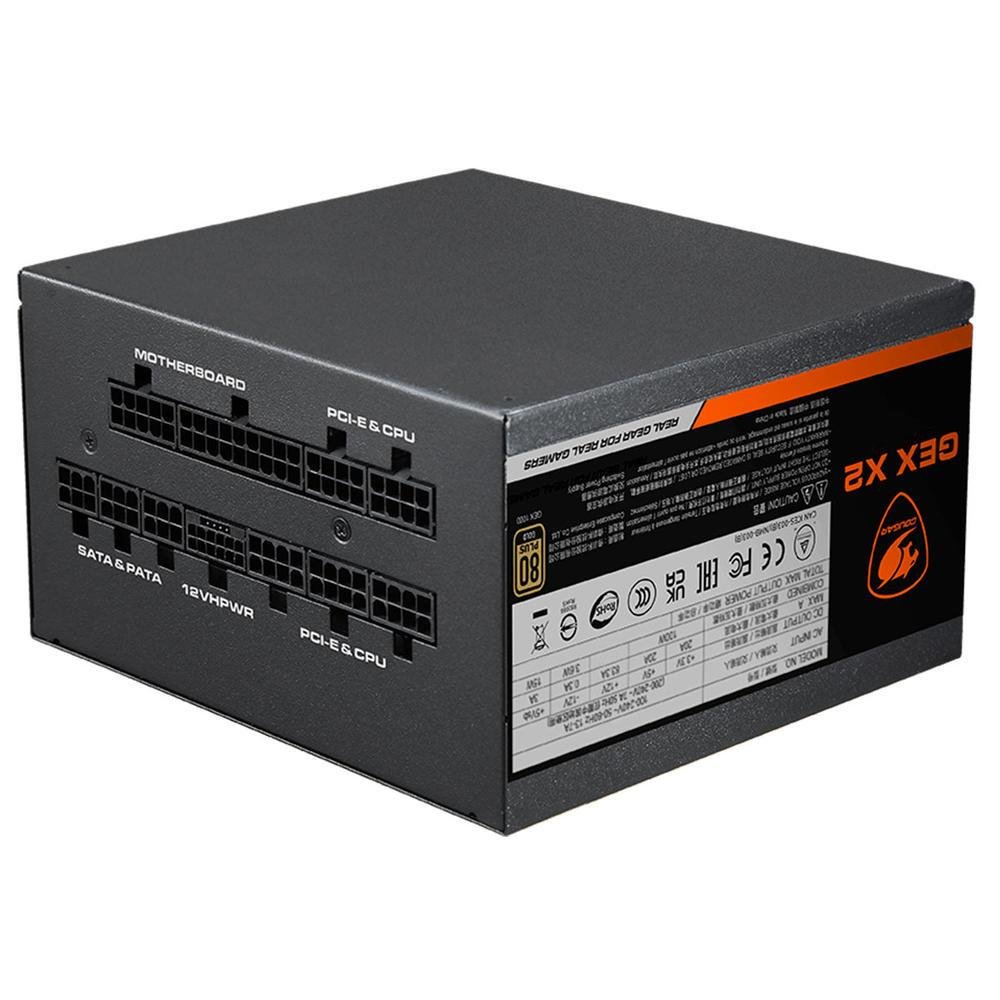 Fonte Cougar Gex X2 850 850W 80 Plus Gold KaBuM