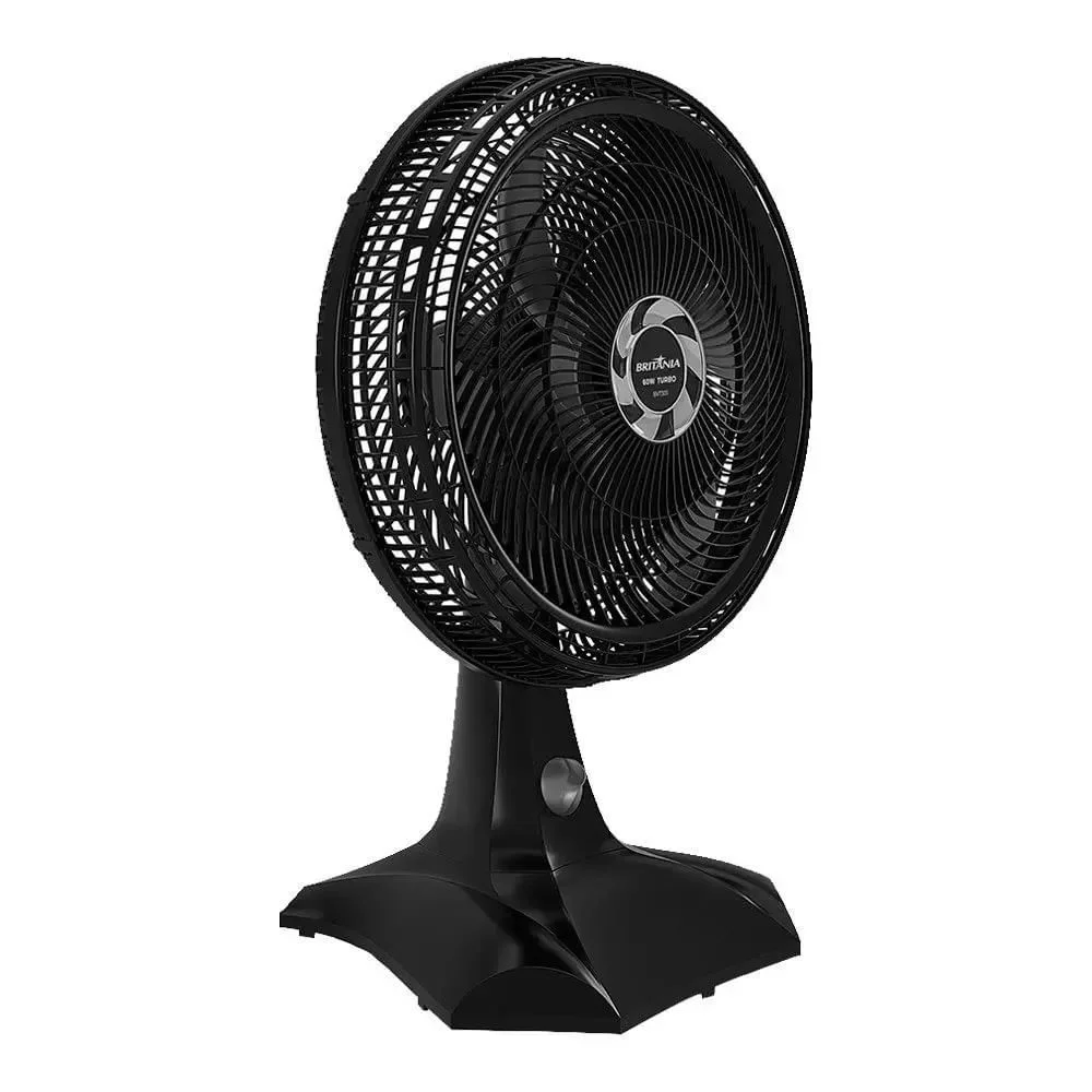 Ventilador Mesa Britânia Bvt301, 30cm, 60W, Preto, 220v Ventilador Mesa Britânia Bvt301, 30cm, 60W, Preto, 220v