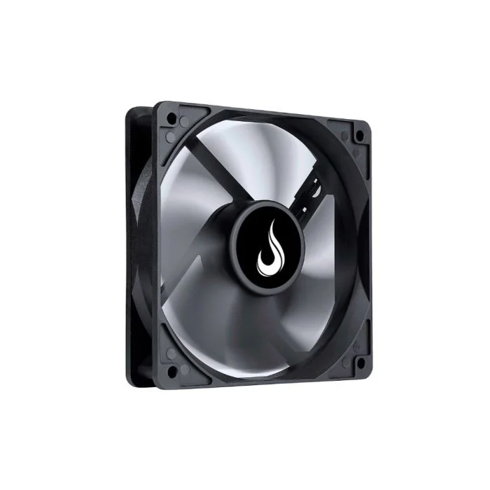Ventoinha Rise Mode, 120mm, Preto - RM-BK-01-FB Ventoinha Rise Mode, 120mm, Preto - RM-BK-01-FB