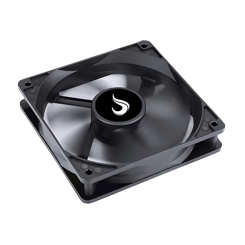 Ventoinha Rise Mode, 120mm, Preto - RM-BK-01-FB Ventoinha Rise Mode, 120mm, Preto - RM-BK-01-FB