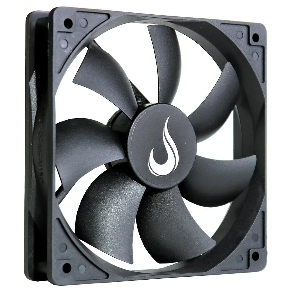 Ventoinha Rise Mode, 120mm, Preto - RM-BK-01-FB Ventoinha Rise Mode, 120mm, Preto - RM-BK-01-FB