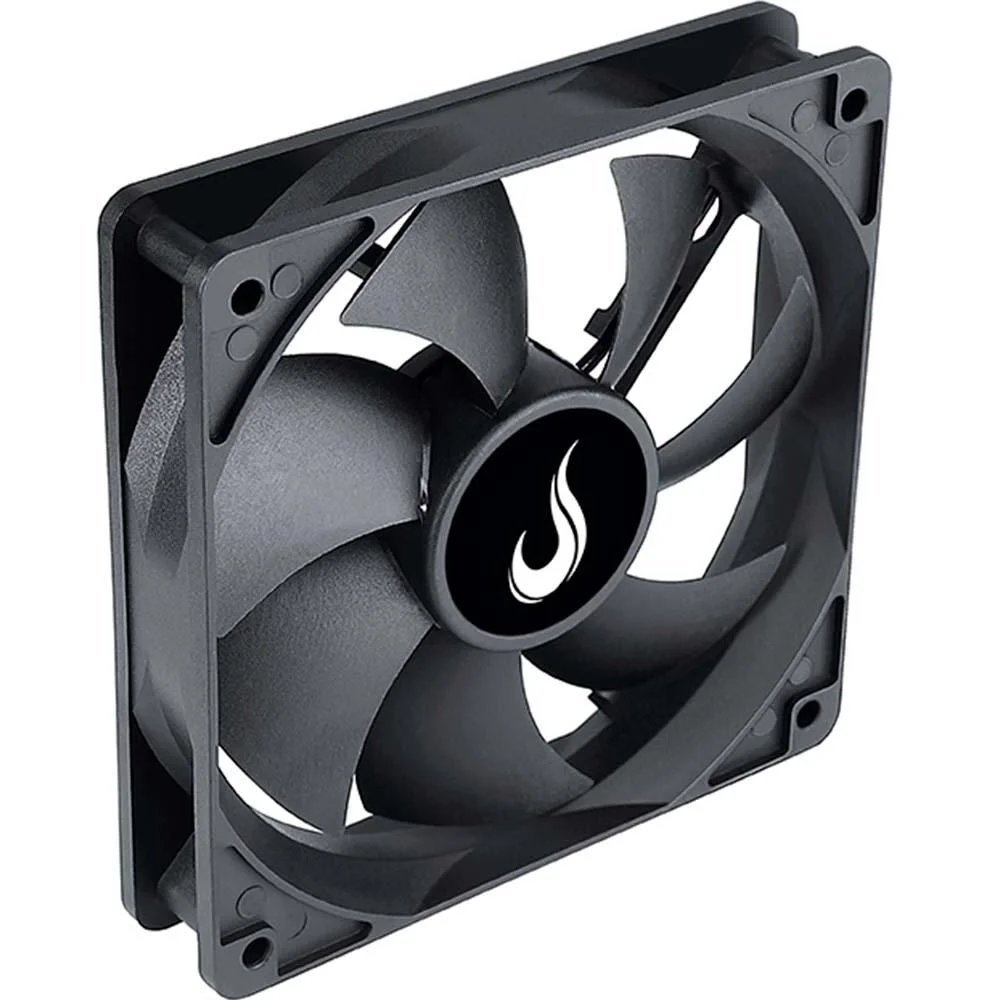 Ventoinha Rise Mode, 120mm, Preto - RM-BK-01-FB Ventoinha Rise Mode, 120mm, Preto - RM-BK-01-FB