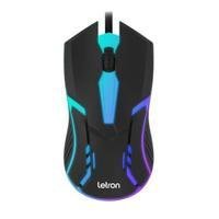 Mouse Letron USB,RGB, 3 Botoes, 1000 Dpi, Metron 1603b