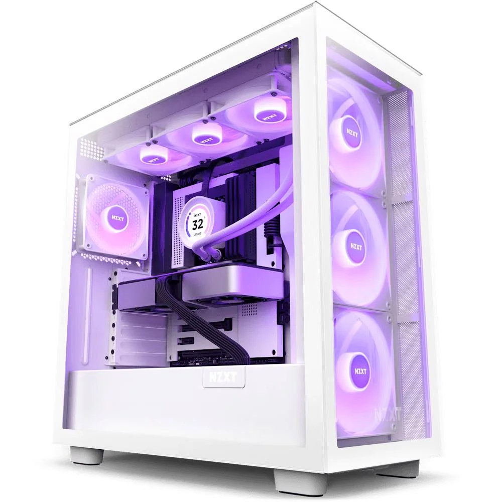 その他 NZXT Kraken Elite 360 RGB v2 White Water Cooler Nzxt Kraken Elite 360 ARGB KaBuM