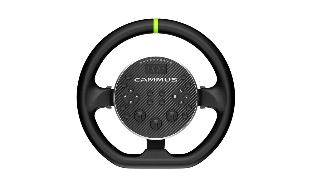 Volante Pc Cammus C5, 5nm, Base Volante, Direct Drive, Gamer