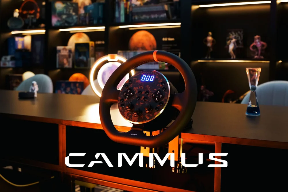 Volante Pc Cammus C5, 5nm, Base Volante, Direct Drive, Gamer - view 4