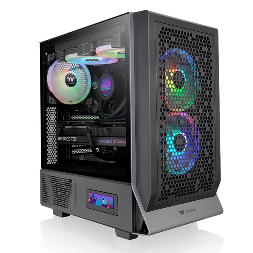 Gabinete Thermaltake Ceres 300 TG, ARGB, Mid Tower, Black - Ca-1y2-00m1wn-00 Gabinete Thermaltake Ceres 300 TG, ARGB, Mid Tower, Black - Ca-1y2-00m1wn-00