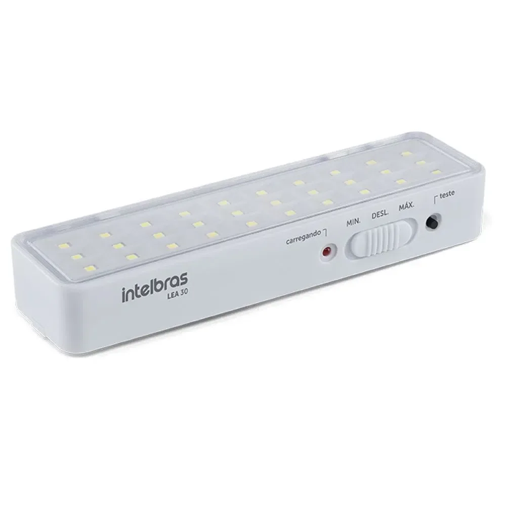 Luminária De Emergência Intelbras-LEA 31 , Autônoma. Luminária De Emergência Intelbras-LEA 31 , Autônoma.