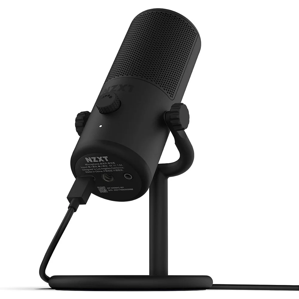 pod mini 黒/black ブラック　x2 Microfone Gamer Nzxt Capsule Mini KaBuM