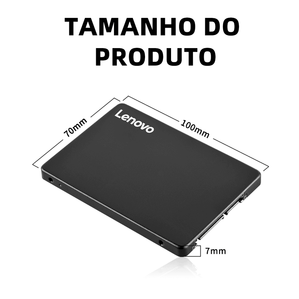 SSD Notebook Lenovo 256GB KaBuM