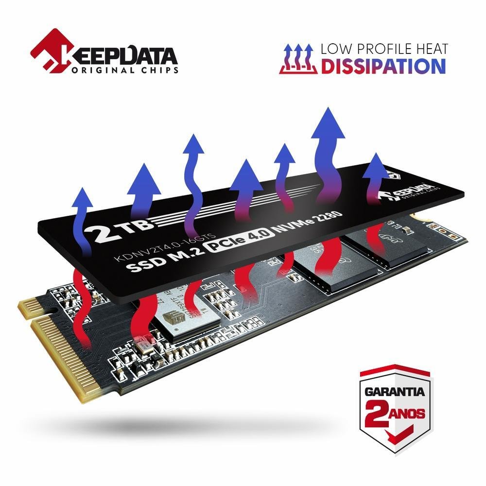 SSD M2 De 2tb Keepdata Kdnv2t4016gts KaBuM