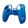Capa De Silicone Trust Para Dualsense PS5, Controller Skin Blue, Gxt 748 - 24171