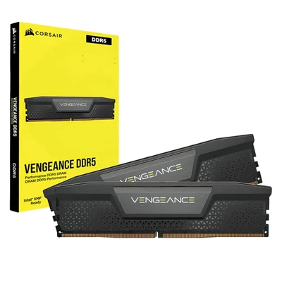 DDR5-6400MHz 64GB (32GBx2) CORSAIR RGB付 Memória 64GB DDR52 X 32GB 6400mhz Corsair KaBuM
