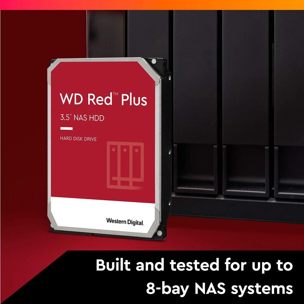 HD Western Digital Red Plus Nas 2TB KaBuM