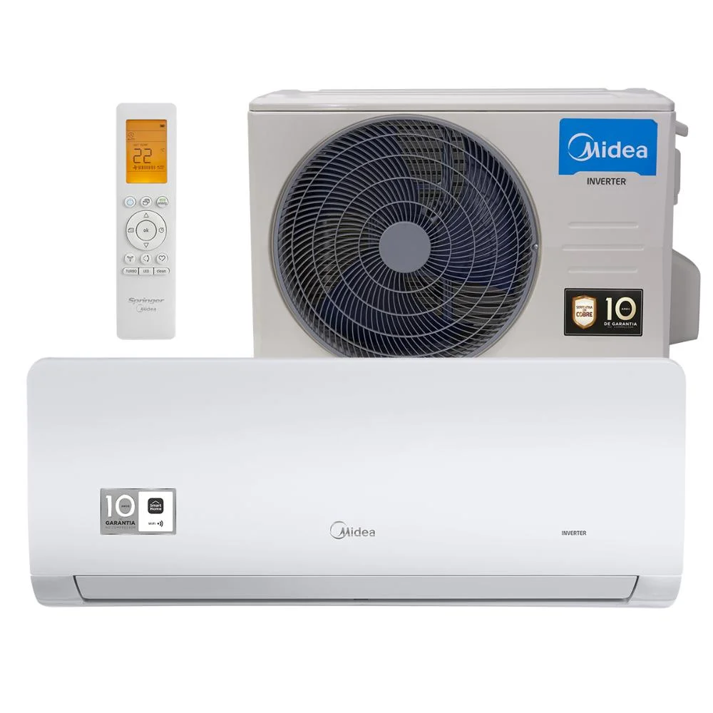 Ar Condicionado 24000 Btus Split Hi Wall Midea Quente E Frio Xtreme Save Connect R-32 220v Ar Condicionado 24000 Btus Split Hi Wall Midea Quente E Frio Xtreme Save Connect R-32 220v