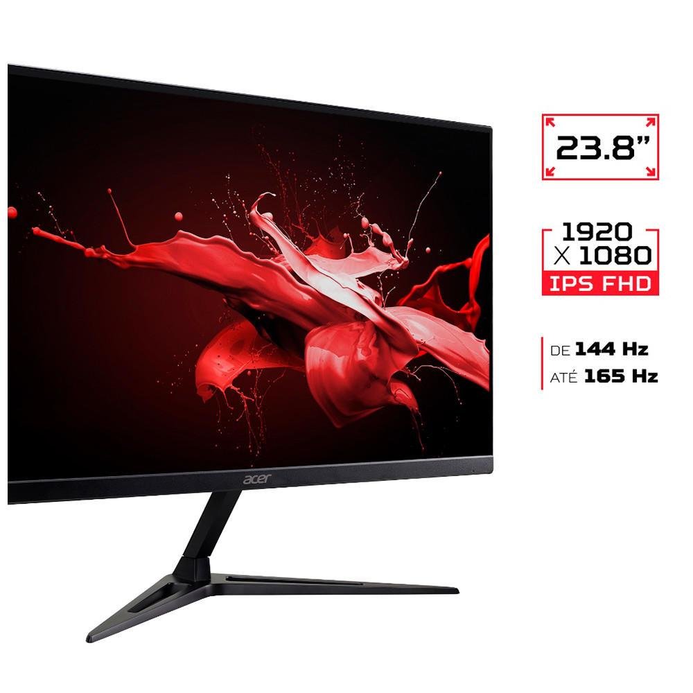 Monitor Gamer Acer Nitro Rg241y 238 KaBuM