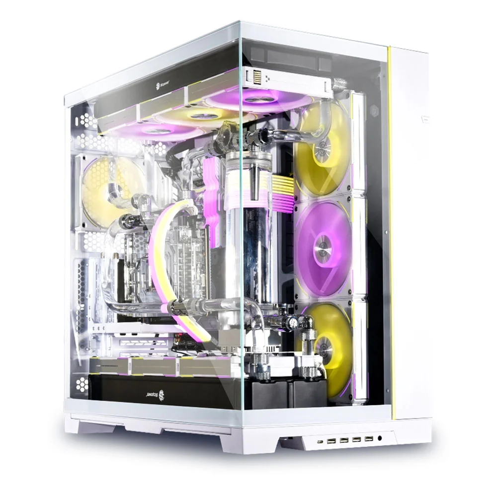 LIAN LI O11 Dynamic EVO ホワイト Gabinete Gamer Lian Li O11 Dynamic EvoXL Branco