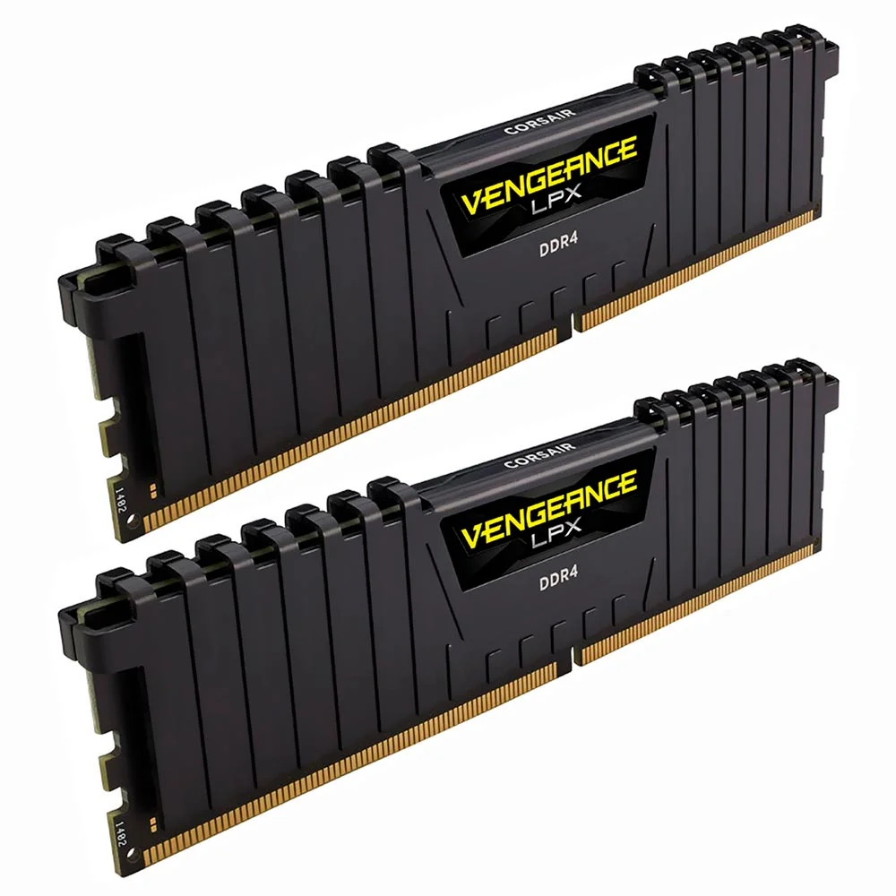 コルセア Vengeance LPX DDR4 32GB 3200MHz Memória Corsair Vengeance LPX 32GB KaBuM