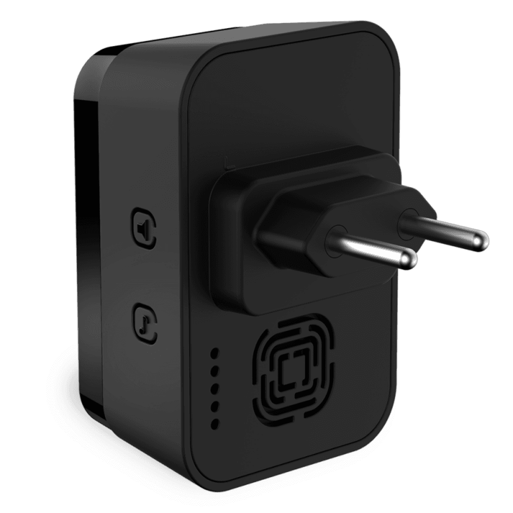 Modulo interno campainha intelbras preto kabum