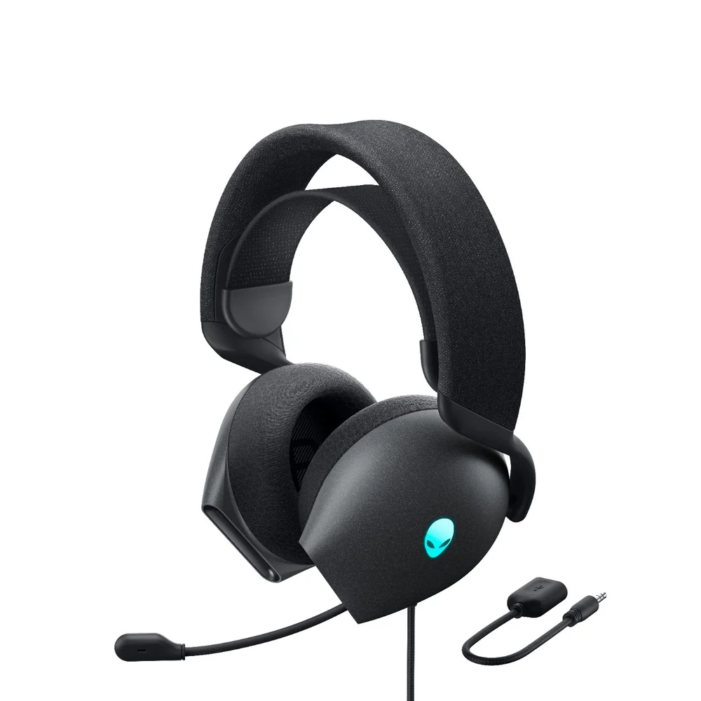 Headset Gamer Com Fio Alienware - Aw520h - Dark Side Of The Moon