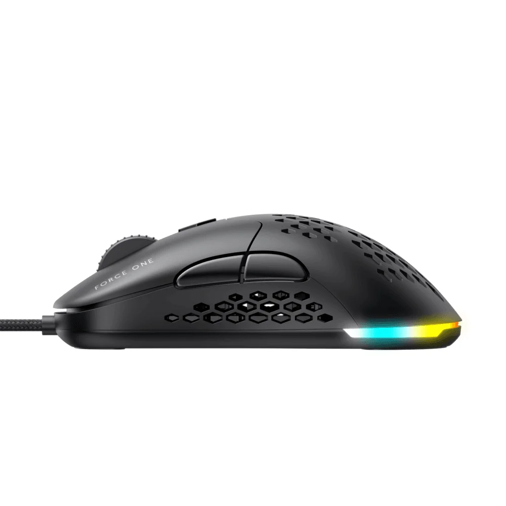 Mouse Force One Lynx 19000 DPI RGB Wireless KaBuM