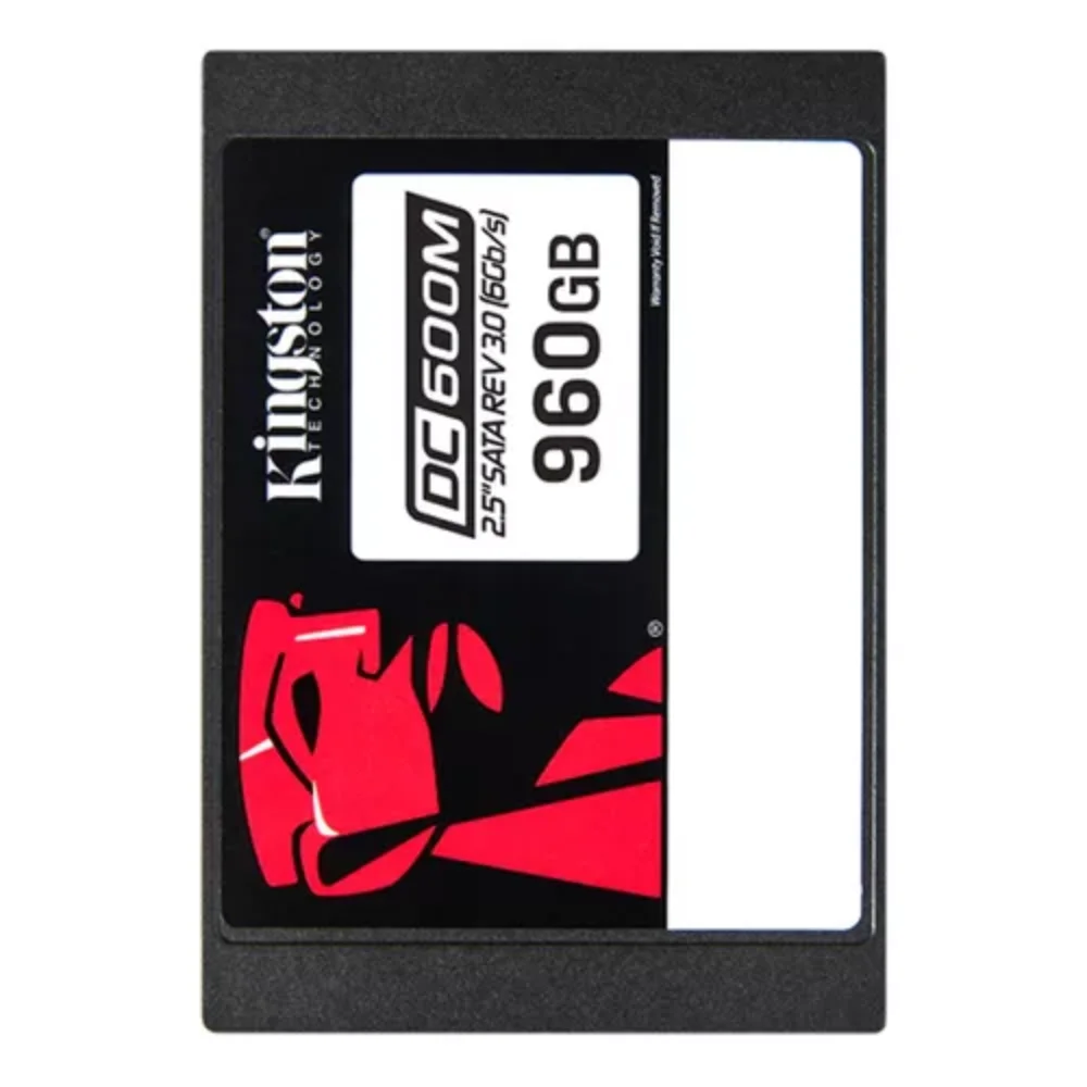 SSD SATA III Kingston 960GB, Leitura 560 MB/s, Gravacao 530MB/s - Sedc600m/960g SSD SATA III Kingston 960GB, Leitura 560 MB/s, Gravacao 530MB/s - Sedc600m/960g