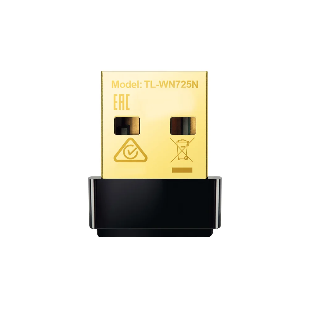 Adaptador USB Wi-fi Tp-link Tl-wn725n, De 150mbps Em 2.4ghz Adaptador USB Wi-fi Tp-link Tl-wn725n, De 150mbps Em 2.4ghz
