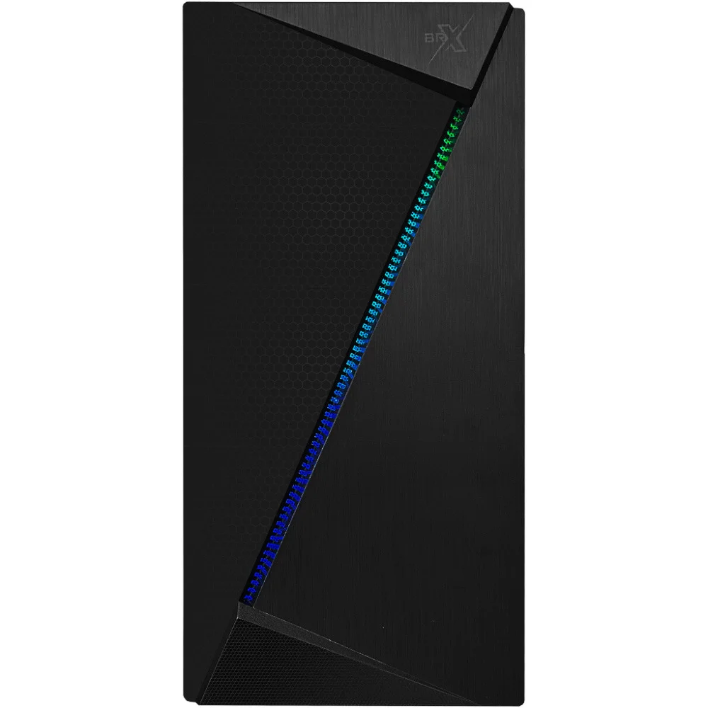 Gabinete Gamer Vortex, Preto, Mid Tower, Com Faixa De LED Gabinete Gamer Vortex, Preto, Mid Tower, Com Faixa De LED
