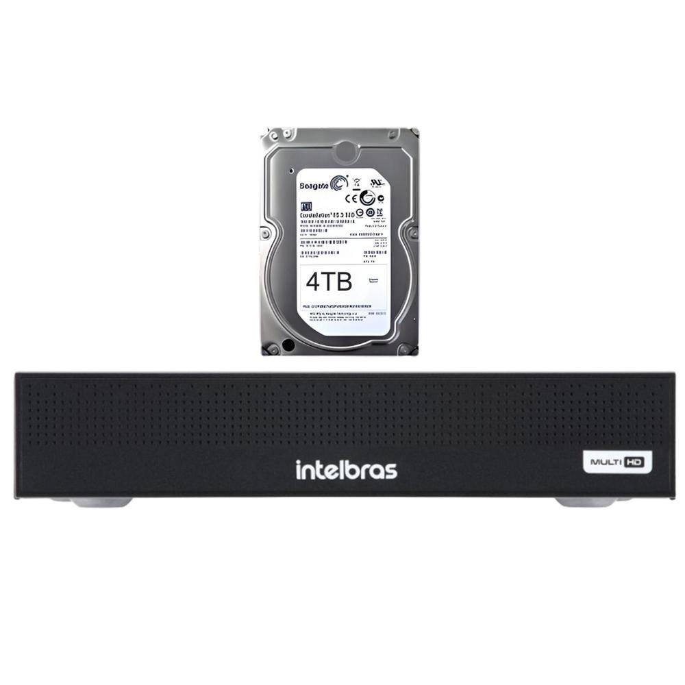 Dvr Multi Hd Intelbras 8ch Mhdx 3008-c, C/hd 4tb Dvr Multi Hd Intelbras 8ch Mhdx 3008-c, C/hd 4tb
